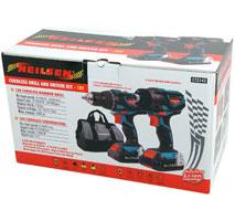 CORDLESS DRILL AND DRIVER KIT - 18V